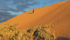 Walking on the active sand dunes at sunset, Great Sand Hills. MIDDLE RIGHT: 70 Mile Butte is illuminated by the setting sun at Grasslands National Park. | Arlene & Robin Karpan photo