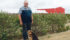 Dennis Derksen started Grandpa’s Garden near Caron, Sask., in 2010 and has planted raspberries, cherries and haskap. | Karen Briere photo