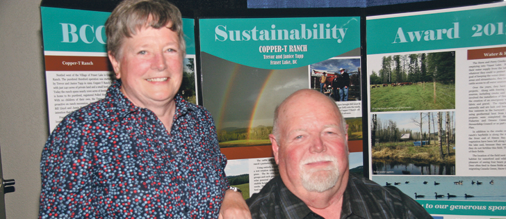 Janice and Trevor Tapp were early adopters of the environmental farm plan. They were recently named winners of the B.C. Cattlemen’s Association ranch sustainability award.  |  Barbara Duckworth photo