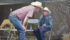 Bart Lardner, left, senior research scientist for the Western Beef Development Centre, chats with Chip Hines, author and retired rancher from Colorado during the centre’s 19th annual summer field day at the Termuende Research Ranch near Lanigan, Sask., June 20. | William DeKay photo