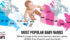 For the third year in a row Olivia was the most popular name for girls while Liam was the favourite for boys. | Screencap via macleans.ca