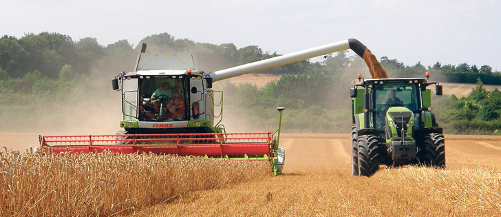 Poor weather in many parts of Europe has taken a toll on crop yields this year, unlike past years when yields were good, like this crop in Cambridgeshire, England. |  File photo