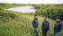 Nature Conservancy of Canada staff tour the area near Buffalo Lake. | Brent Calver photo