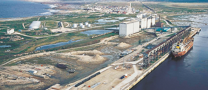 The Canadian government says it's prepared to restore rail service to Churchill, Man. | Port of Churchill photo