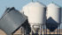 High winds on Oct. 17 and 18 sent bins flying at this farm north of Moose Jaw, Sask. Several bins left the yard and travelled across Highway 2 and carried on for half a kilometre. | Michael Raine photo