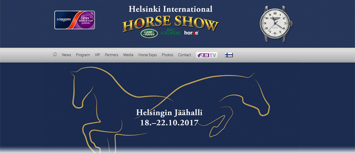 The Helsinki horse show in mid-October will be the first at which the event's electricity needs, from scoreboards to lighting, are met by energy from the horses' droppings. | Screencap via www.helsinkihorseshow.fi
