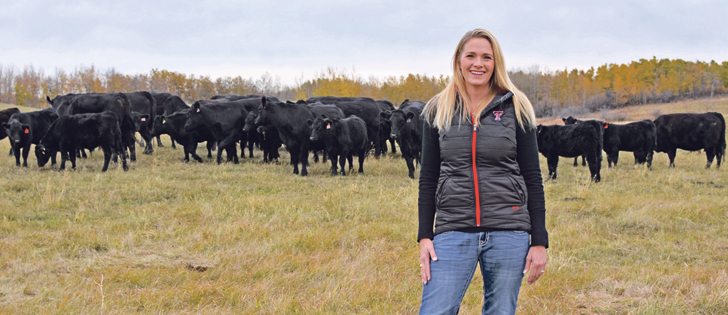 Are women under-represented on agricultural boards on the Prairies, and should more be done to close the gap? Kelly Smith-Fraser, 
who ranches near Pine Lake, Alta., and is Alberta Beef Producers’ finance chair, says all that should matter is whether the right person 
is appointed to the right job. Edmonton reporter Jeremy Simes examines the issue in this week’s edition of The Western Producer.  |  Jeremy Simes photo