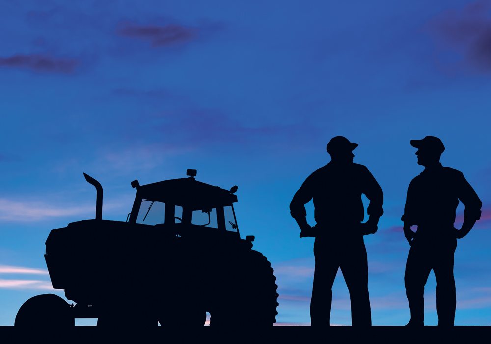 Talking to sons and daughters about their goals could help keep the young generation interested in agriculture.  |  Getty photo