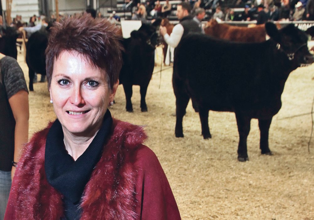 Belinda Wagner is the first winner of the Celebrating Women in Agriculture Award created by Canadian Western Agribition, in partnership with BMO, which recognizes women who have made outstanding contributions to agriculture.  |  Michael Raine photo