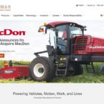 Linamar, based in Guelph, Ont., manufactures auto parts, Skyjack lift equipment and corn and sunflower headers under the Harvestec brand. | Screencap via www.linamar.com