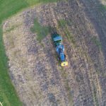 The Hands-Free Hectare project proved farming is possible using only automatic equipment, including drones. | Harper Adams University photo