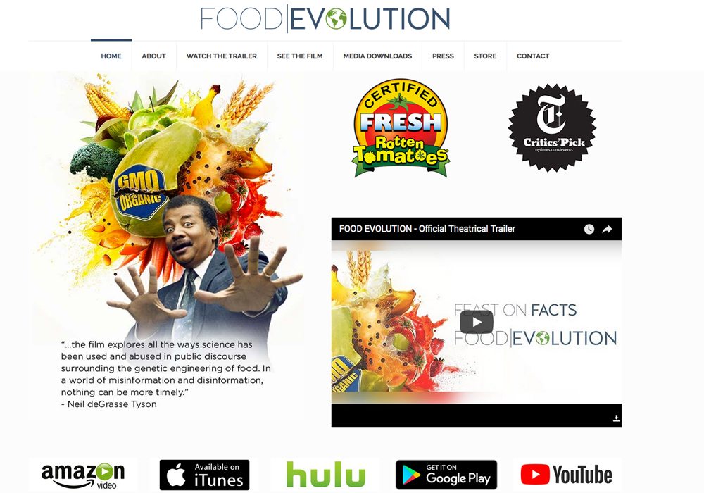 "Food Evolution" explores the controversy surrounding genetically modified organisms and food. | Screencap via www.foodevolutionmovie.com