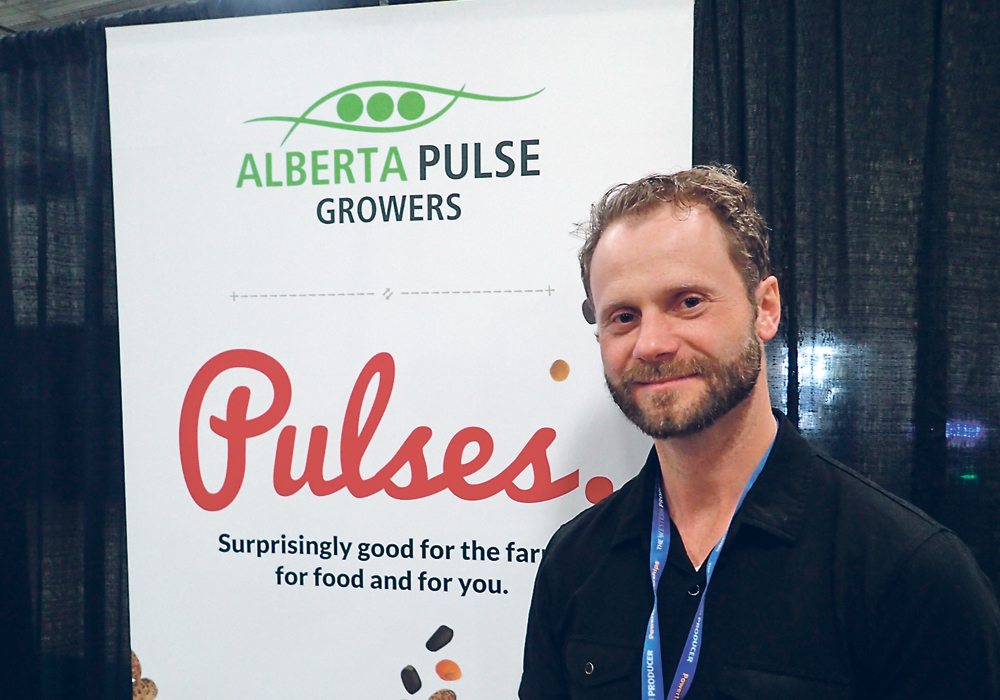 Nevin Rosaasen is the policy and program specialist for Alberta Pulse Growers and one of the people involved in developing protocols for farmers to use in doing field-scale research.  |  Barb Glen photo