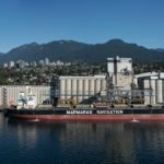 A ship awaits loading at the Richardson International terminal at the Port of Vancouver. | File photo