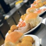 All main course meal items are sourced locally at least one day a month at the University of Alberta’s Augustana campus. On a day in late October, the cafeteria served spicy sausages from Irving’s Meats in Round Hill, Alta., baby potatoes from the Little Potatoes Co. in Edmonton and creamy dilled carrots from greenhouses in central Alberta. | Maria Johnson photo