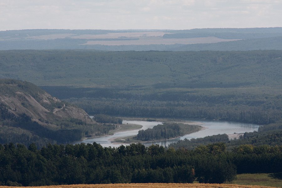 The National Farmers Union argues that the NDP government in British Columbia should have stopped building the hydroelectric dam on the Peace River.  |  File photo