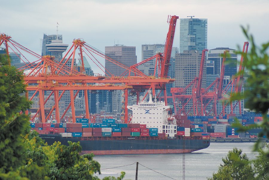 There may be opportunities for Canada trade-wise, including here at The Port of Vancouver, as the U.S. backs out of trade deals. | File photo