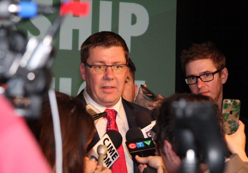 Rosthern-Shellbrook MLA Scott Moe won Jan. 27 on the fifth and final ballot by 1,161 votes over Alanna Koch, who led the first three ballots and was also widely supported by the farming sector. | Karen Briere photo