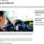 Alberta statistics indicate driver distractions contribute to 20 or 30 percent of collisions. Distracted drivers are three times more likely to be involved in a collision, according to a news release from the provincial transportation department. | Screencap via www.alberta.ca