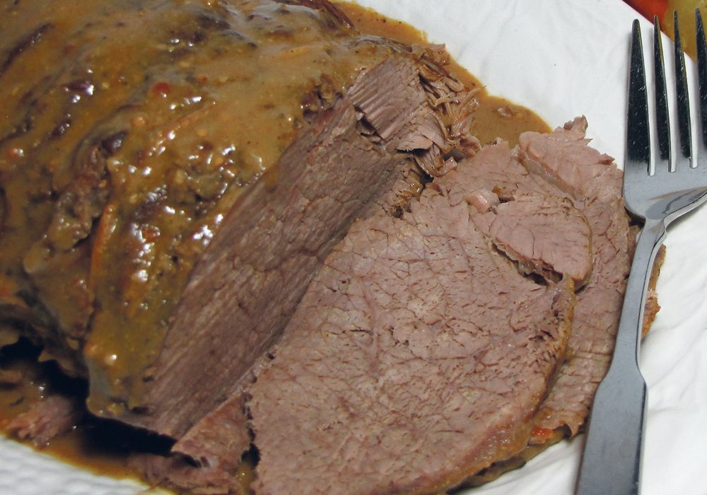 The trick to this beer and garlic pot roast is to cook it long and slow. | Betty Ann Deobald photo