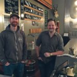 Garrett Pederson, left, and Shawn Moen say a mutual passion for craft brewing and a long family history prompted their decision to start Nine Mile Legacy, a new micro-brewery based in Saskatoon. | Brian Cross photo