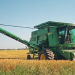 Most Schnell conveyor kits went on 9500 and 9600 combines, simply because they were the easiest to convert. The list price for a new kit is $25,000 and used kits sell for about $20,000. | Fred Dueck photo