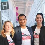 Lesley Kelly, Hinanshu Singh and Kim Keller launched the Do More Agriculture Foundation to address the stigma of mental illness in the agriculture industry. | Jeremy Simes photo