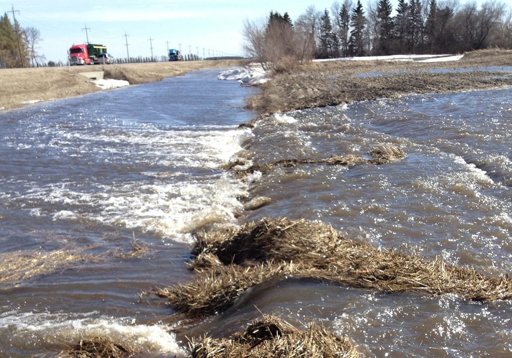 The risk of flooding is low in most of the river basins across southern Manitoba, including the Red River, Assiniboine and Souris Rivers. | File photo