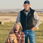 Sarah Hoffmann and her parents, Karen and Garry Weigum, are using a plan that will transition the farm to Hoffmann in the future. | Photo supplied by Sarah Hoffmann