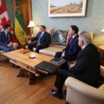 Saskatchewan continues to oppose a carbon tax and is the only province that hasn't signed the Pan-Canadian Framework on Clean Growth and Climate Change. The province is currently consulting on the climate resilience plan it presented last December, saying there are better ways to reduce carbon output than a tax. | Twitter/@JustinTrudeau photo