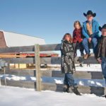 Ian and Carman Murray and their children, Ty and Amber, own Shoestring Ranch at Acme, Alta. The family recently received Alberta Beef Producers’ environmental stewardship award. | Barbara Duckworth photo