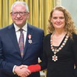 Kim McConnell became a member of the Order of Canada earlier this year and received congratulations from Governor General Julie Payette. | Photo supplied by Kim McConnell