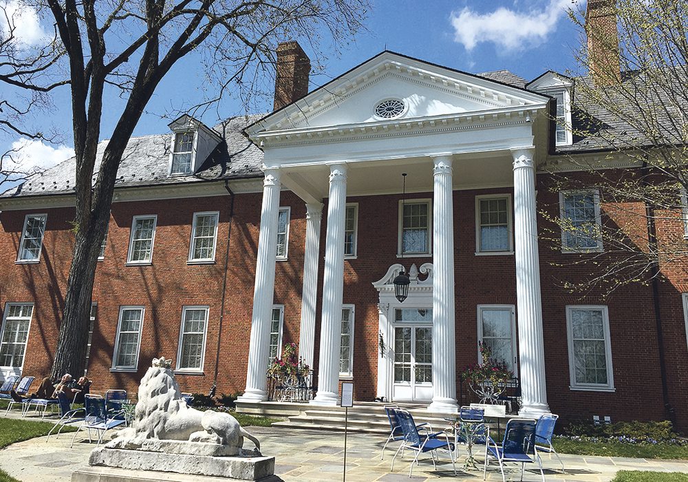 The Hillwood House shares most of Washington’s staid neoclassic exterior, but on the inside it is filled with Russian and French treasures bought with money earned from products like Grape Nuts and Postum. | Ed White photo