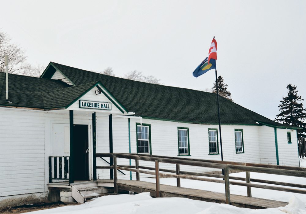 Numerous upgrades have been made to the building over the years, including installing a furnace in the basement, enlarging and upgrading the floor space, adding power, a kitchen and front entrance, building a stage and dressing rooms and re-siding and re-shingling.  |  Maria Johnson photo