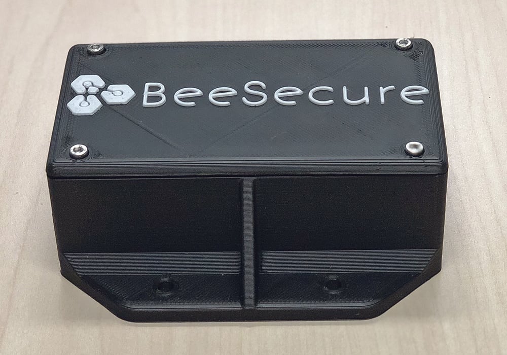 The BeeSecure Asset Tracker recently won the Rural Crime Innovation Challenge organized by the Saskatchewan justice ministry.  |  Rivercity Technology photo