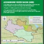 The Co-operators have contributed to the Aquanty Project, a hydrologic model for the Assiniboine River basin, with the broader goal of mitigating flood and drought risk within the watershed. | Screencap via mfga.net/aquanty/