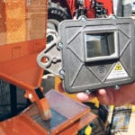 The Binrite camera technology from grain storage company GSI crosses over from Agco’s bigger farm division — machinery. The camera technology comes from the Fendt Ideal combine, where it determines how clean the sample is. In the bin systems it ensures that the right grain gets into the right bins. | Michael Raine photo