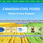 Marnie Scott said she was surprised years ago when she discovered that there was no comprehensive and refined public listing of Canadian-made products.
| Screencap via canadiancoolfoods.com