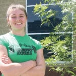 Abi McLean of Northern Ireland is a dairy farmer, vet student and champion power lifter. She was in Calgary recently to compete in the international power lifting competition as part of the Great Britain team. | Barbara Duckworth photo