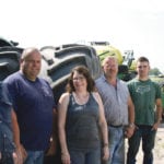 Gerry, left, Ray, Jill, Roger, Brice and Rodney Verwey are helping raise money for STARS. | Ed White photo