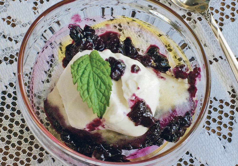This blueberry grunt is so simple that you think it can’t possibly be that tasty, but it is. |  Sarah Galvin photo