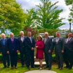 Canada's agriculture ministers wrapped up their annual meeting in Vancouver today with an agreement to continue looking at business risk management programs. | Twitter/@L_MacAulay photo