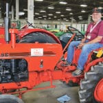 Barry Olson’s 1941 Case tractor was a “parts tractor.” Since Case had a hard time getting parts during the Second World War, the company scrounged parts from various sources.
