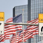 American Customs and Border Patrol staff will continue to collect Canadian visitors’ information at land and port crossings, but now they will share that information with the Canadian government. | Getty Image