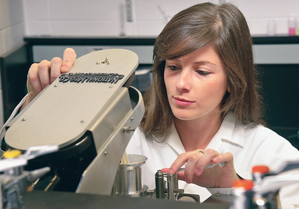 Patricia Tozatti of Brazil is one of dozens of international students pursuing masters degrees or PhDs in agriculture at the University of Saskatchewan.  |  William DeKay photo