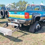 CropPro Consulting uses this truck to pull its SWAT BOX, enabling it to gather soil electrical conductivity reading when fields are soft or in snowy conditions. The SWAT BOX can also be mounted on farm implements. | Robin Booker photo