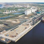 Federal government officials said Aug. 31 that a consortium known as the Arctic Gateway Group Limited Partnership has purchased the railway from OmniTRAX Inc. The deal also includes the Hudson Bay Port Company and the Churchill Marine Tank Farm. | Port of Churchill photo
