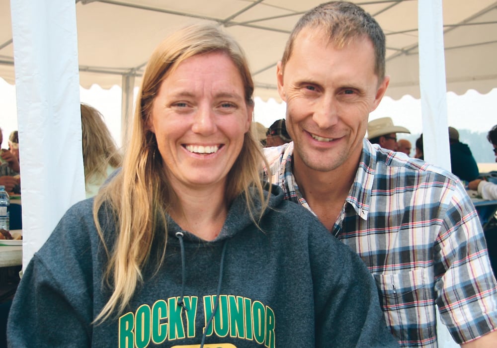 Kevin and Amy Leitch say they are trying to make their farm as sustainable as possible. | Barbara Duckworth photo