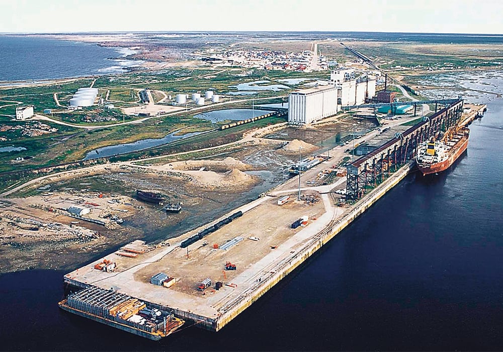 Arctic Gateway, which comprises AGT Food and Ingredients, Fairfax Financial Holdings and Missinippi Rail Limited Partnership, has bought the port of Churchill and the rail line that services it.  | File photo