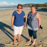 Kay McIvor, left, lives in Brisbane, Australia, but that didn’t stop her from developing a long-lasting friendship with Francy Redding of Tyvan, Sask. The two women exchanged cards and letters for years after meeting through the Western Producer penpal section when they were children. They have since visited each other in person. | Photo courtesy Francy Redding
